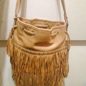 fringe handbag